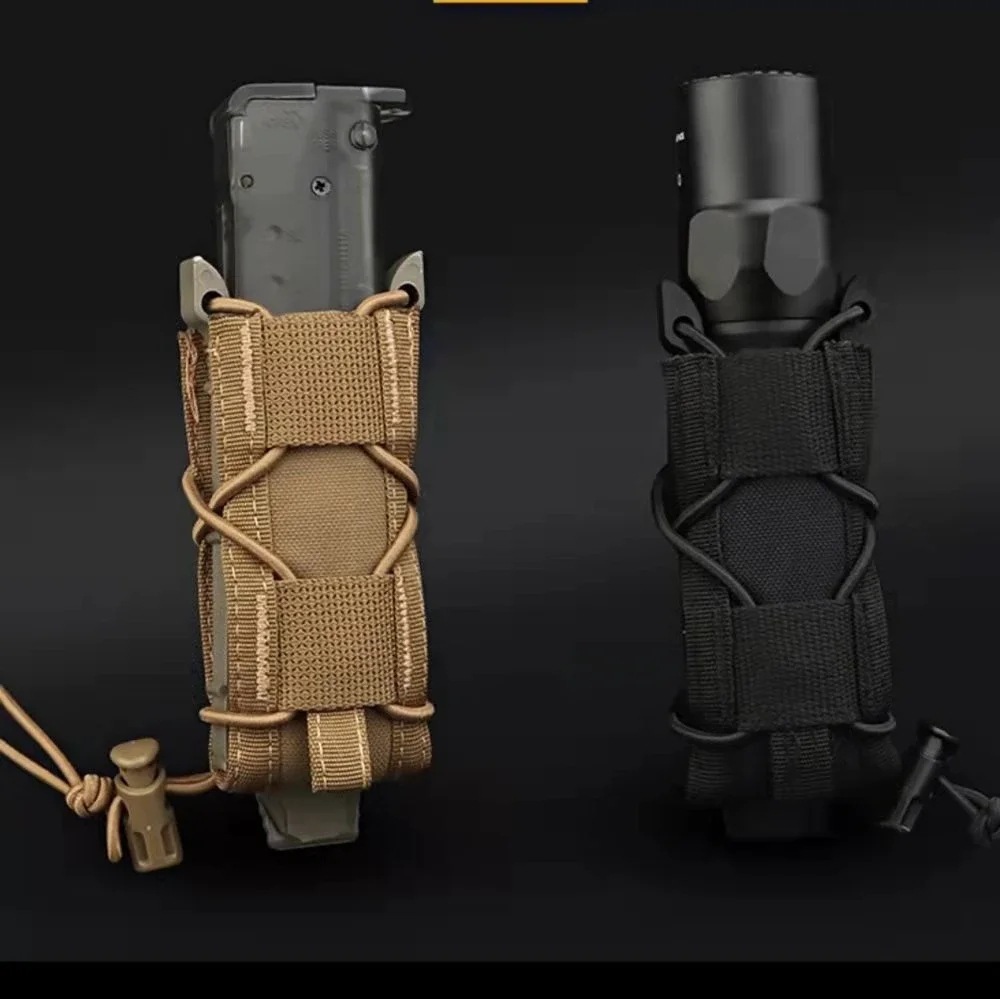 Edc Carry Holster - 9MM Pistool Enkele Tijdschrift Pouch Molle