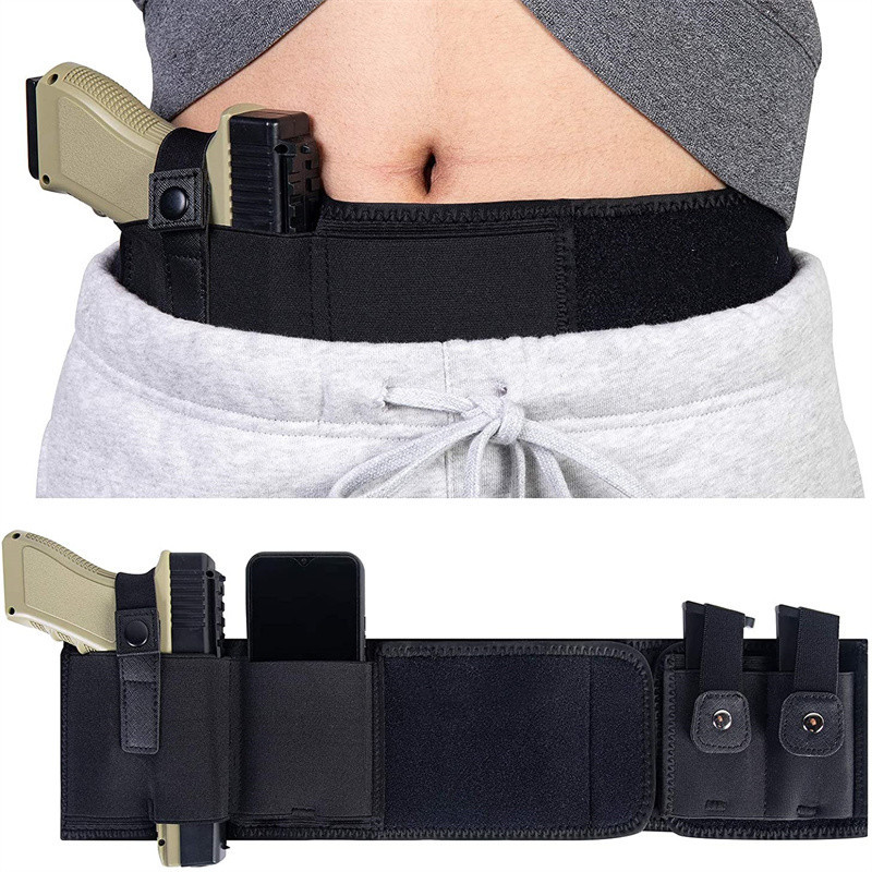 Edc Carry Pistols - Buikband Gun Holster Verborgen Carry Tailleband
