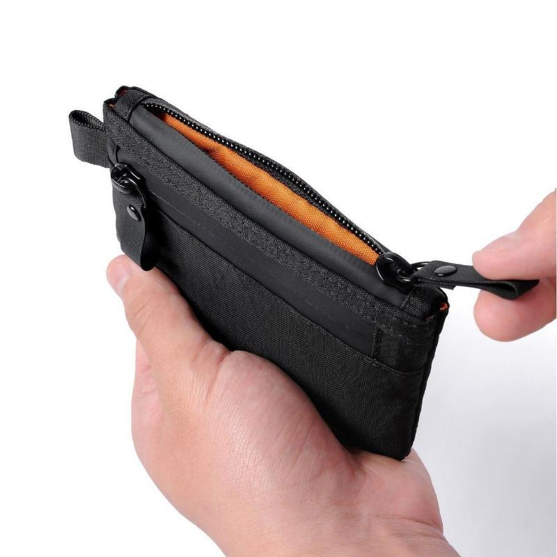 Edc Carry Coins - Mini waterdichte RFID-creditcardhouder Tactische kleine portemonnee