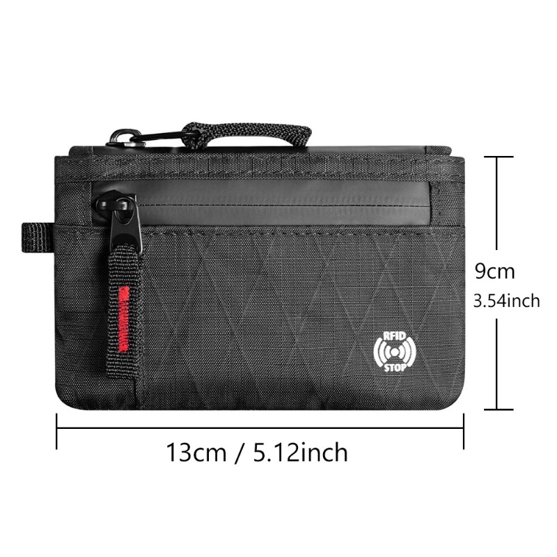 Edc Carry Coins - Ultradunne RFID anti-diefstal EDC-portemonnee, portemonnee met