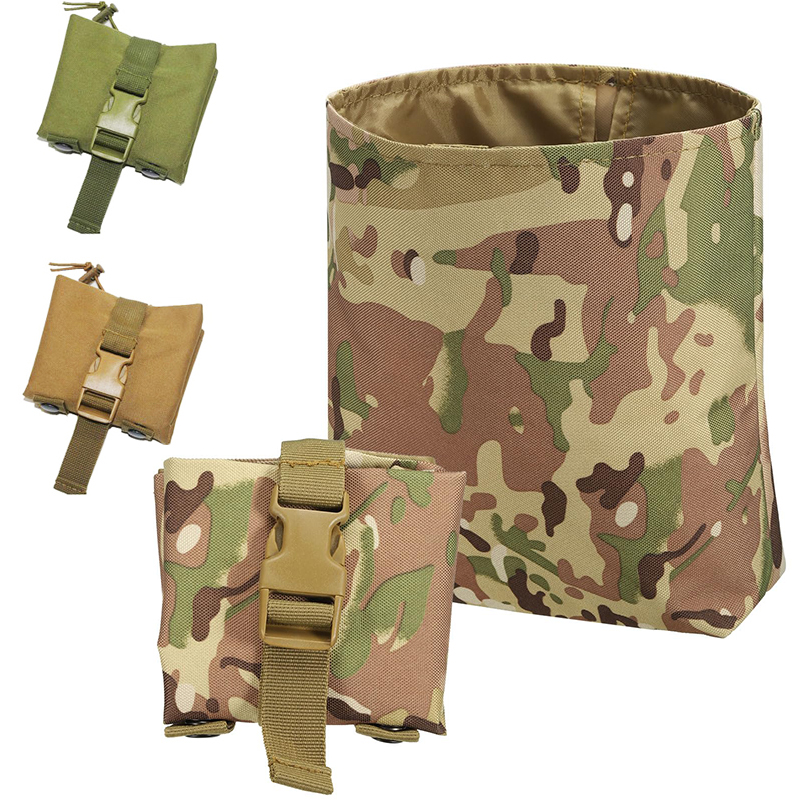 Edc Carry Belt Pouch - Nieuwe Molle Opvouwbare Dump Drop Magazine