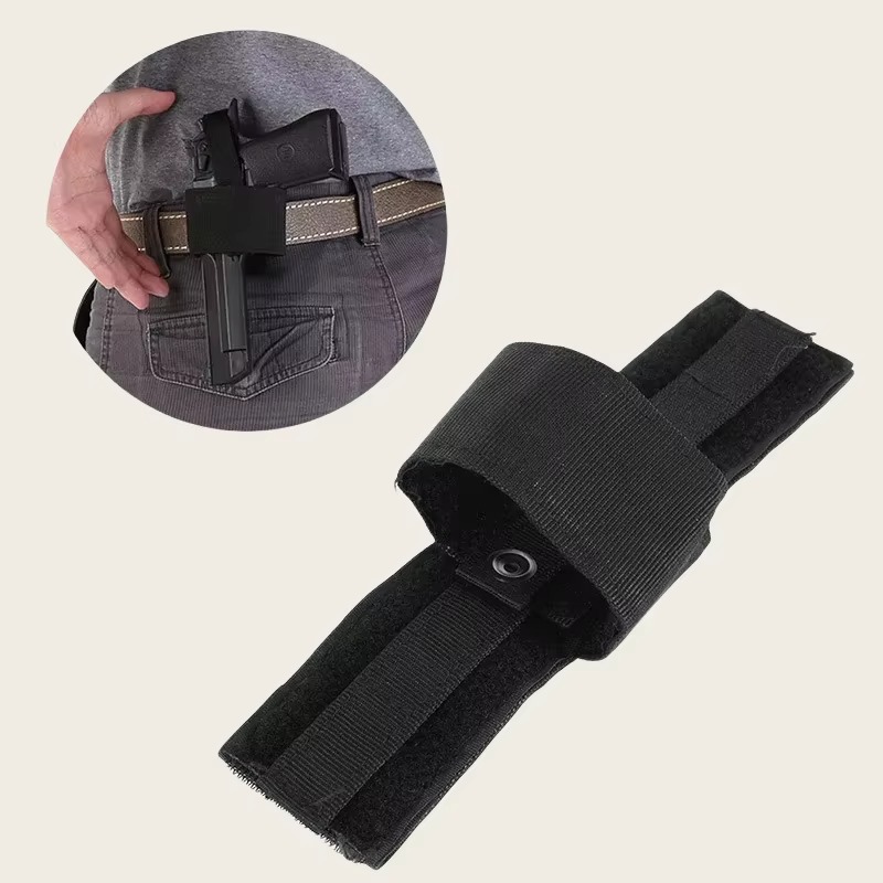 Edc Carry Handgun - Outdoor verborgen draagtas taille pistoolhouder Lichtgewicht