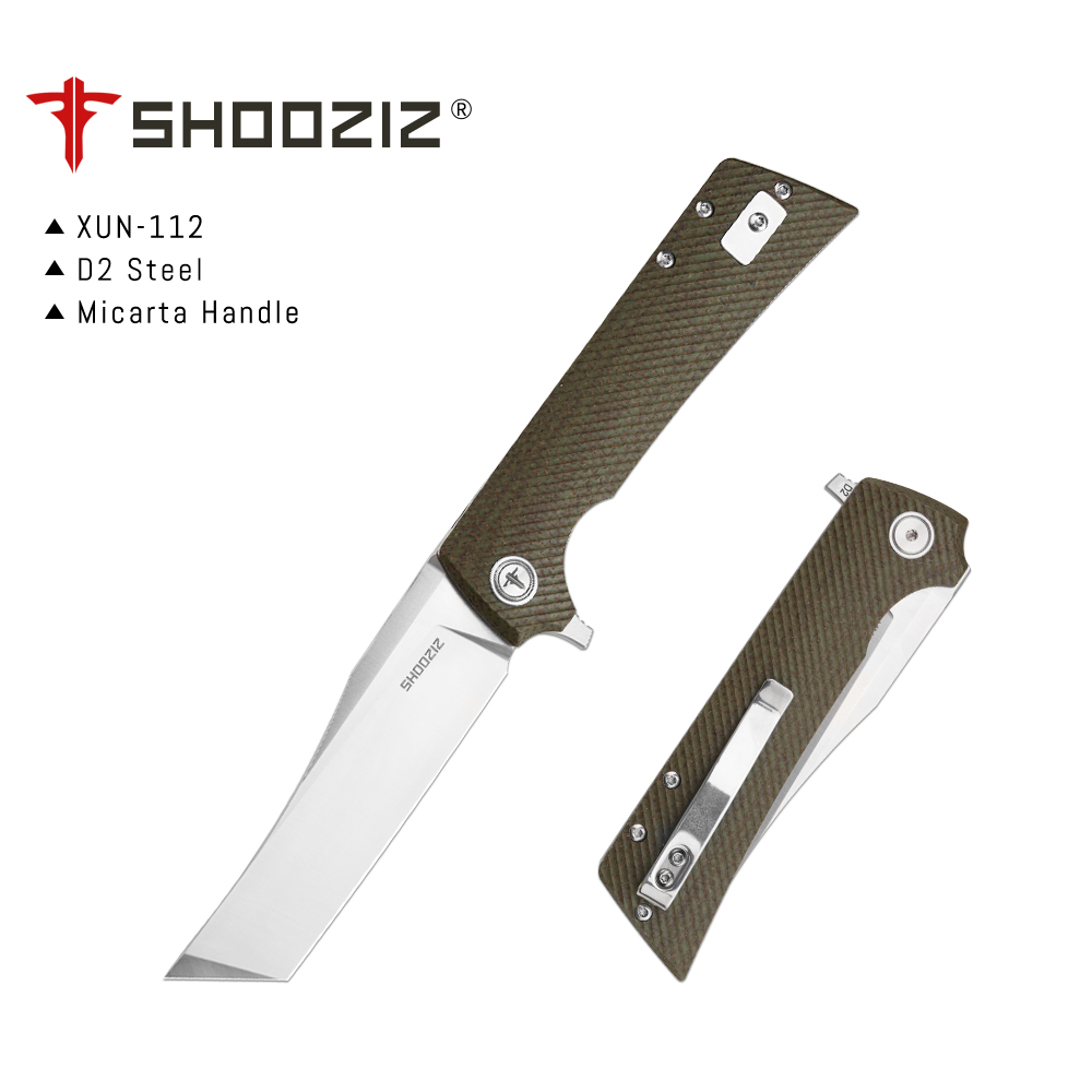 Shooziz XUN112 EDC-zakmes met  - Everyday Carry (Edc) Knife recensie en prijs