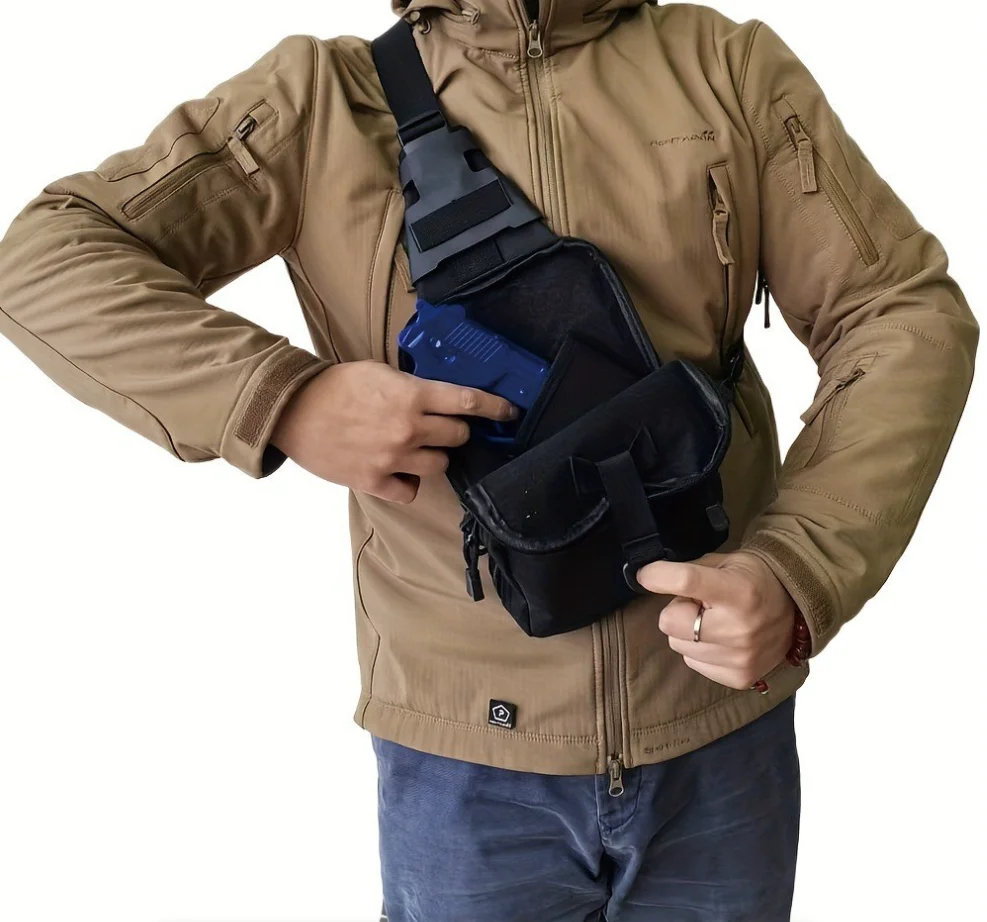 Tactische Schoudertas voor Ver - Edc Carry Pistols recensie en prijs