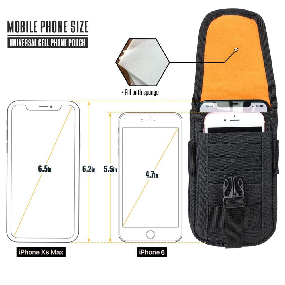 Tactische Telefoonhoes Molle,  - Edc Carry Pouch recensie en prijs