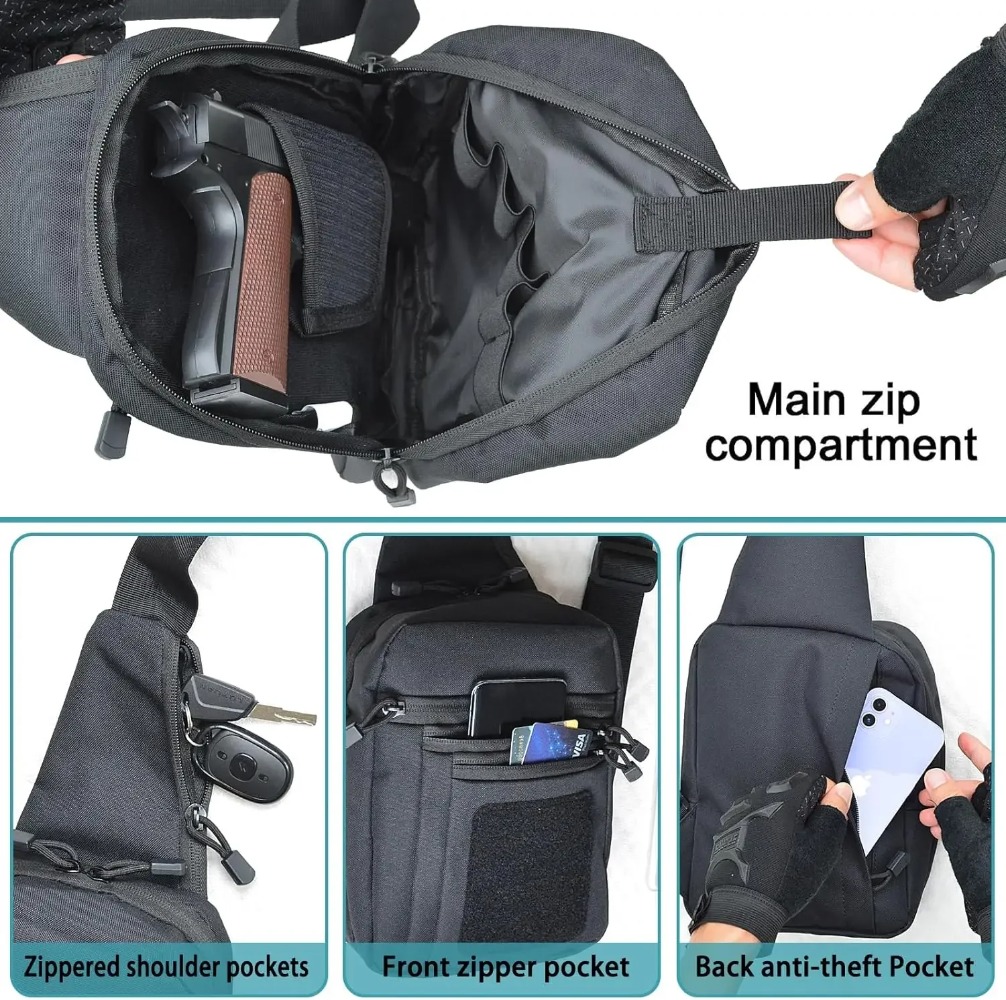 Verborgen draagtas, tactische  - Edc Concealed Carry Backpack recensie en prijs