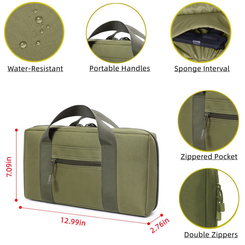 Tactische pistooltas, geweerko - Edc Carry Handgun recensie en prijs