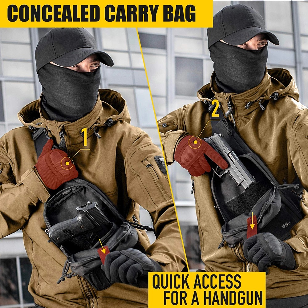 Hunting Crossbody Sling Bag |  - Edc Carry All recensie en prijs