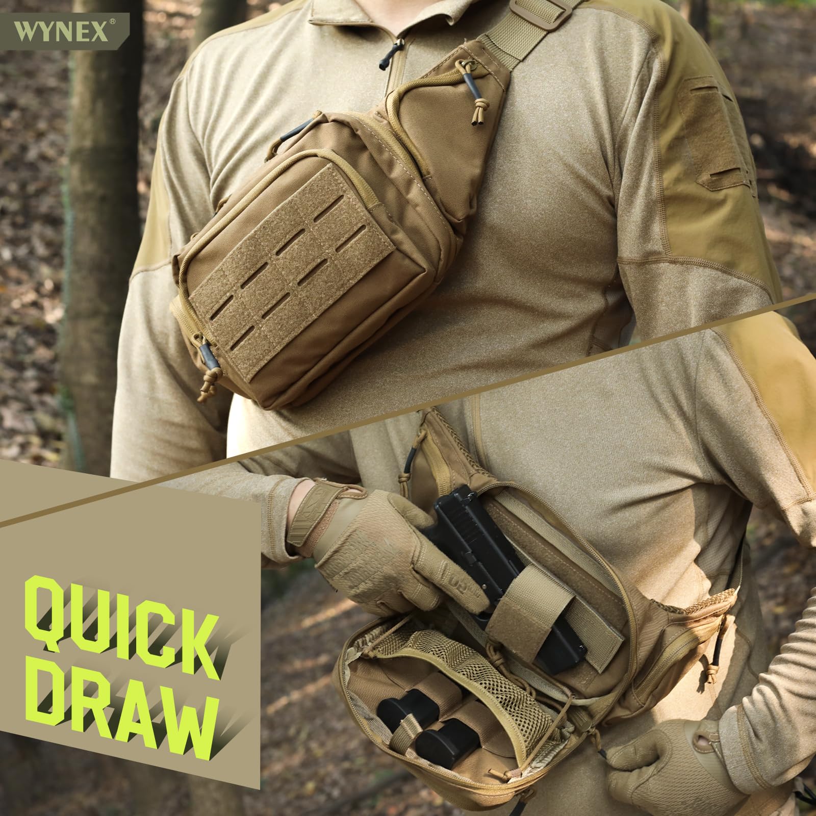 Tactische verborgen draagtas v - Edc Carry Pistols recensie en prijs