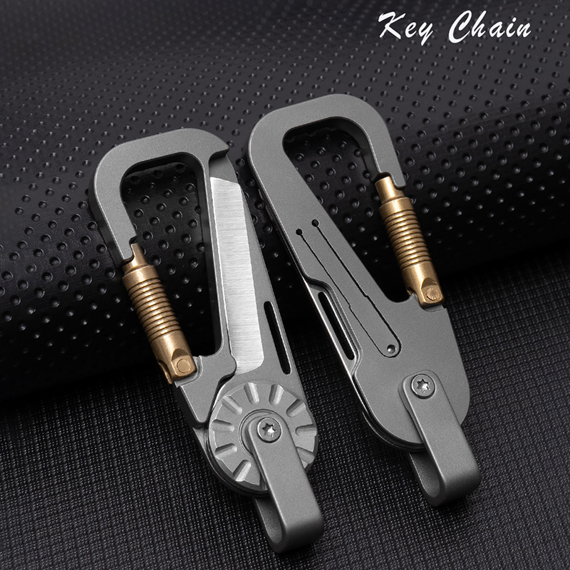 EDC-sleutelhanger van titanium - Edc Carry All recensie en prijs