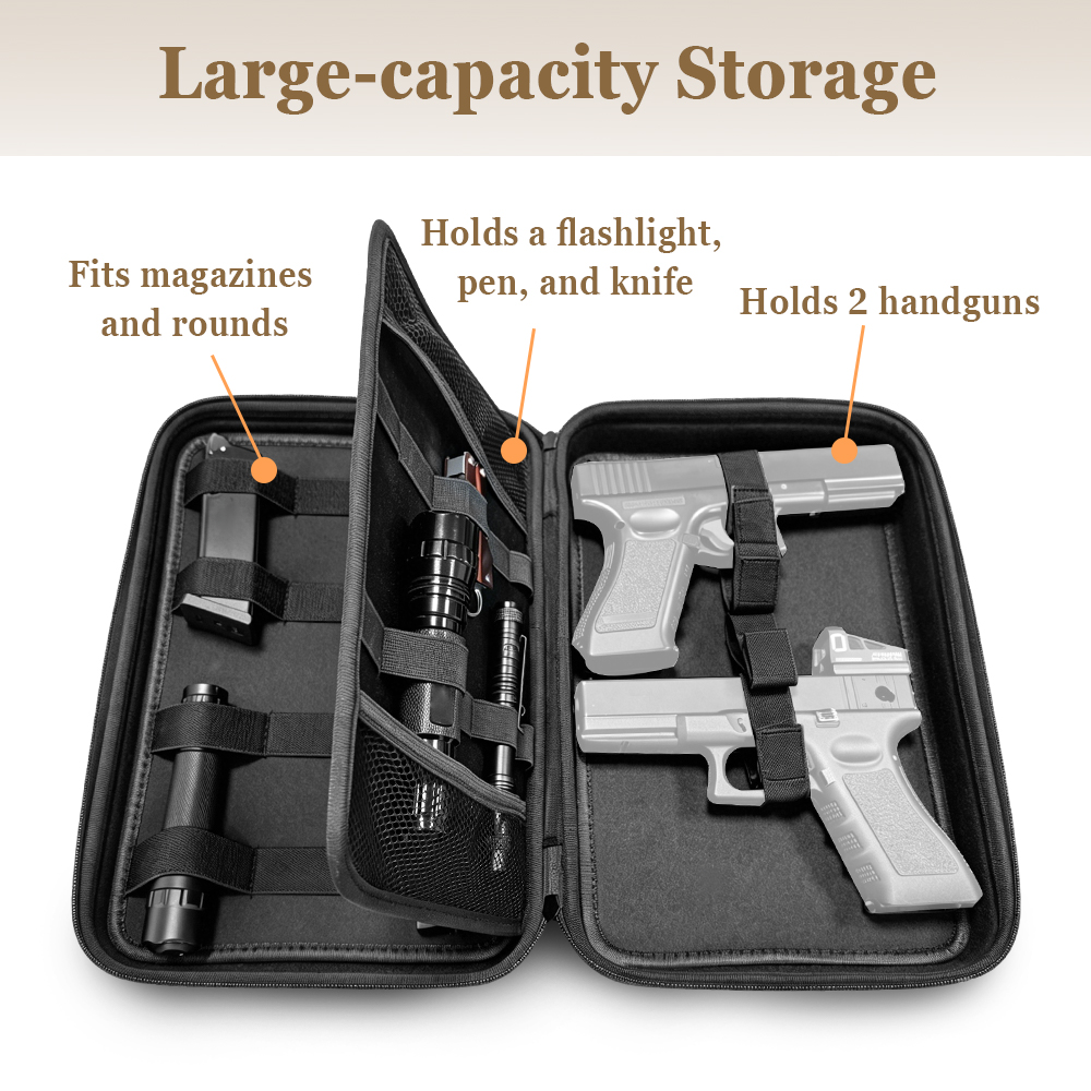 Tactische pistooltas Dubbele p - Edc Carry Pistols recensie en prijs