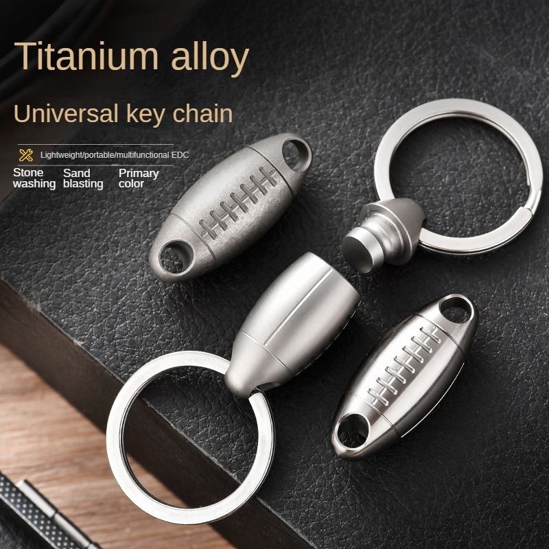 Titanium Rugby-vormige sleutel - Edc Carry Backpack recensie en prijs