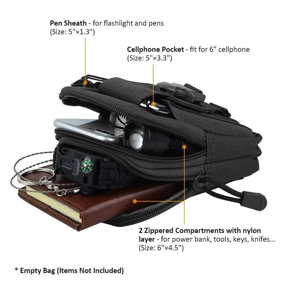 Outdoor Gear Tool Gadget Zakri - Edc Carry Belt Pouch recensie en prijs