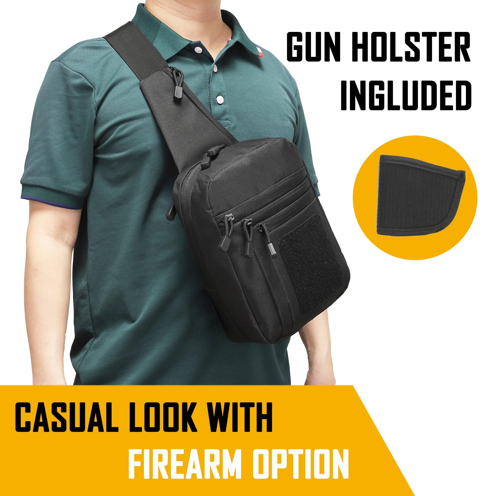 Verborgen draagtas Crossbodyta - Edc Carry Pouch recensie en prijs